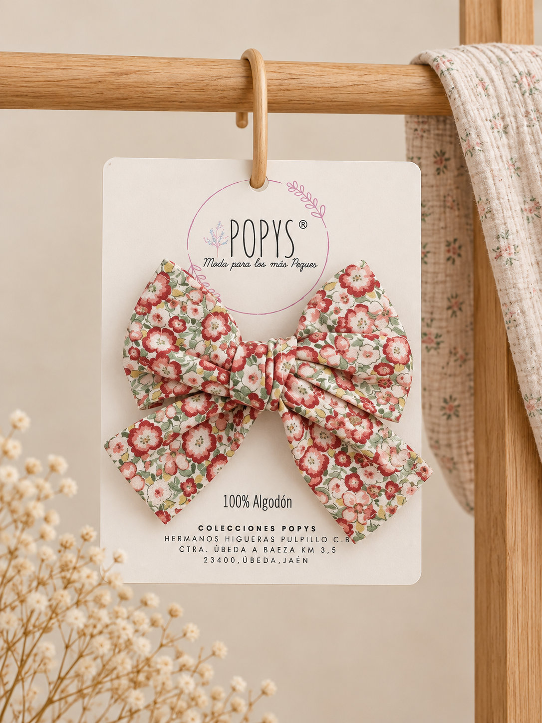Lazo Cereza • Confecciones Popys