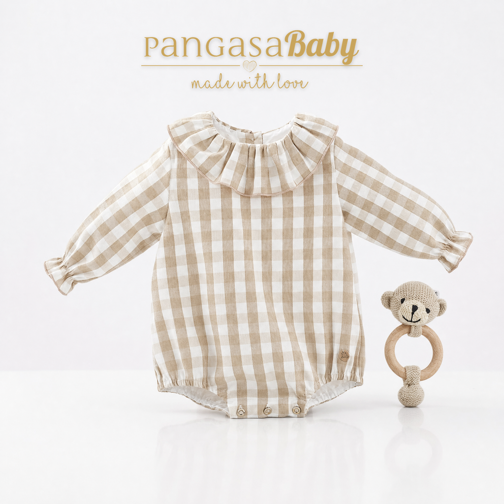 Pelele Arena · Colección Sand · Pangasa Baby