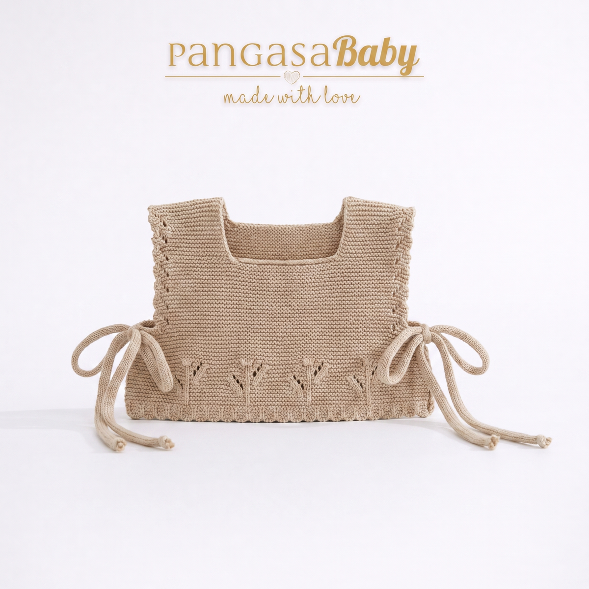 Chaleco Punto Arena • Pangasa Baby