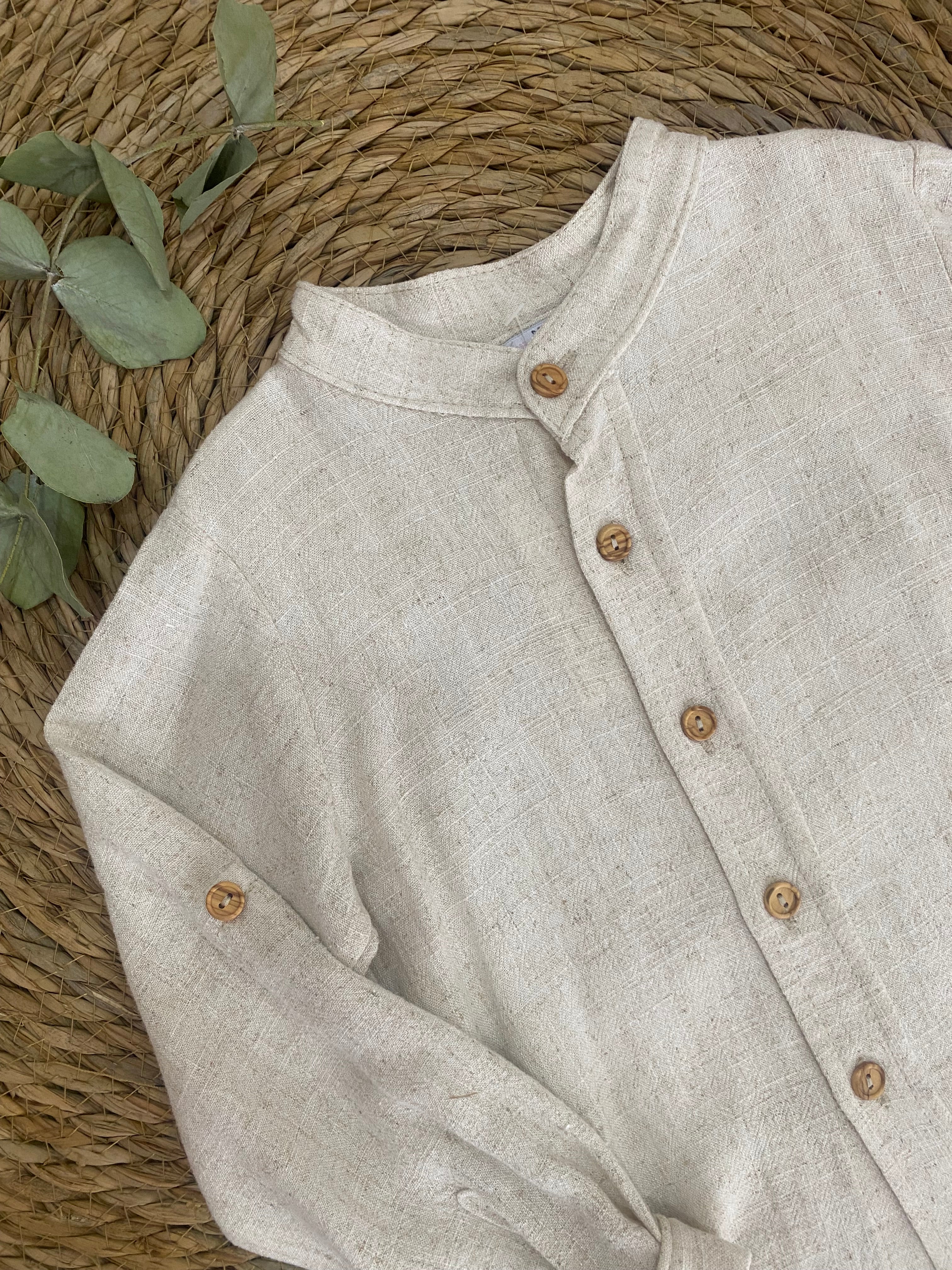 Camisa Lino Popys