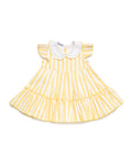 Vestido infantil rayas