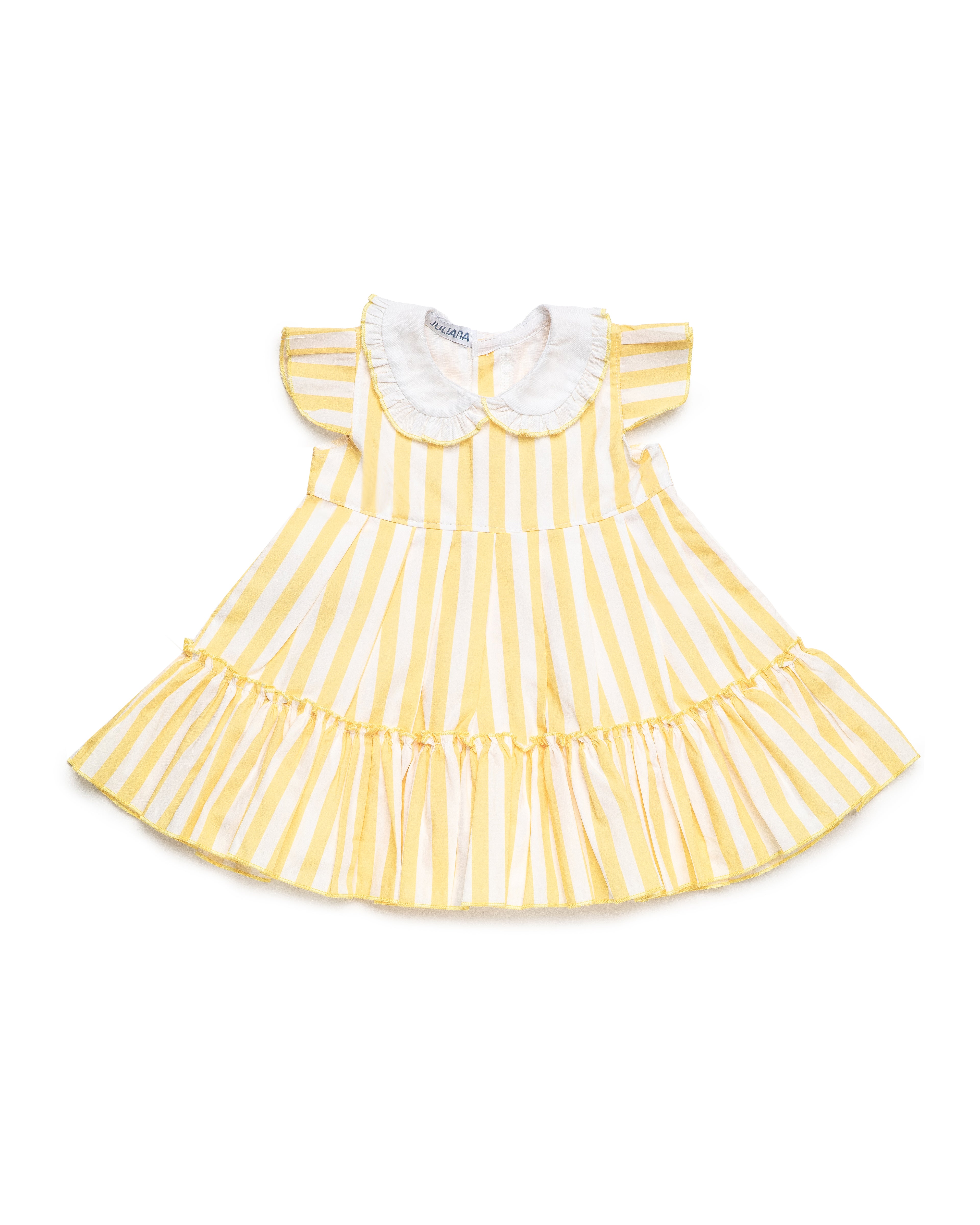 Vestido infantil rayas