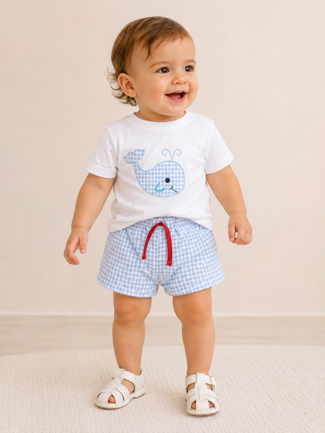 Conjunto ballena bebé