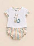 Conjunto Rayas Popys niño
