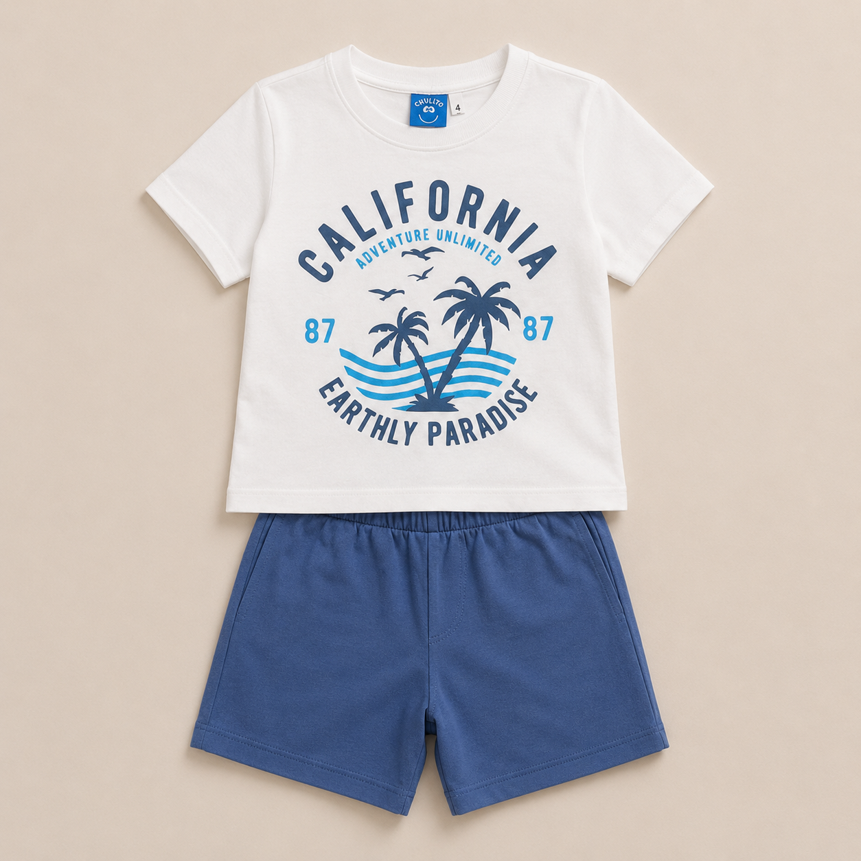 Conjunto California niño