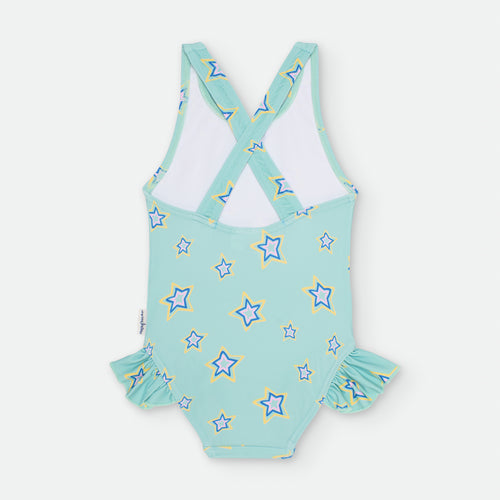 Bañador niña Estrellas