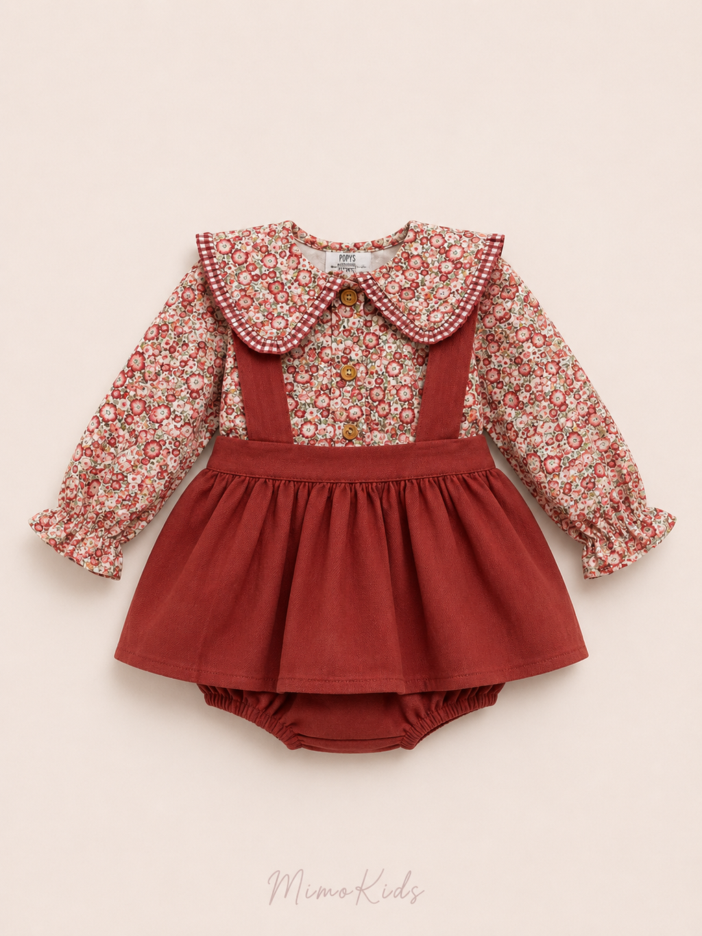 Ranita con volante Cereza · Confecciones Popys