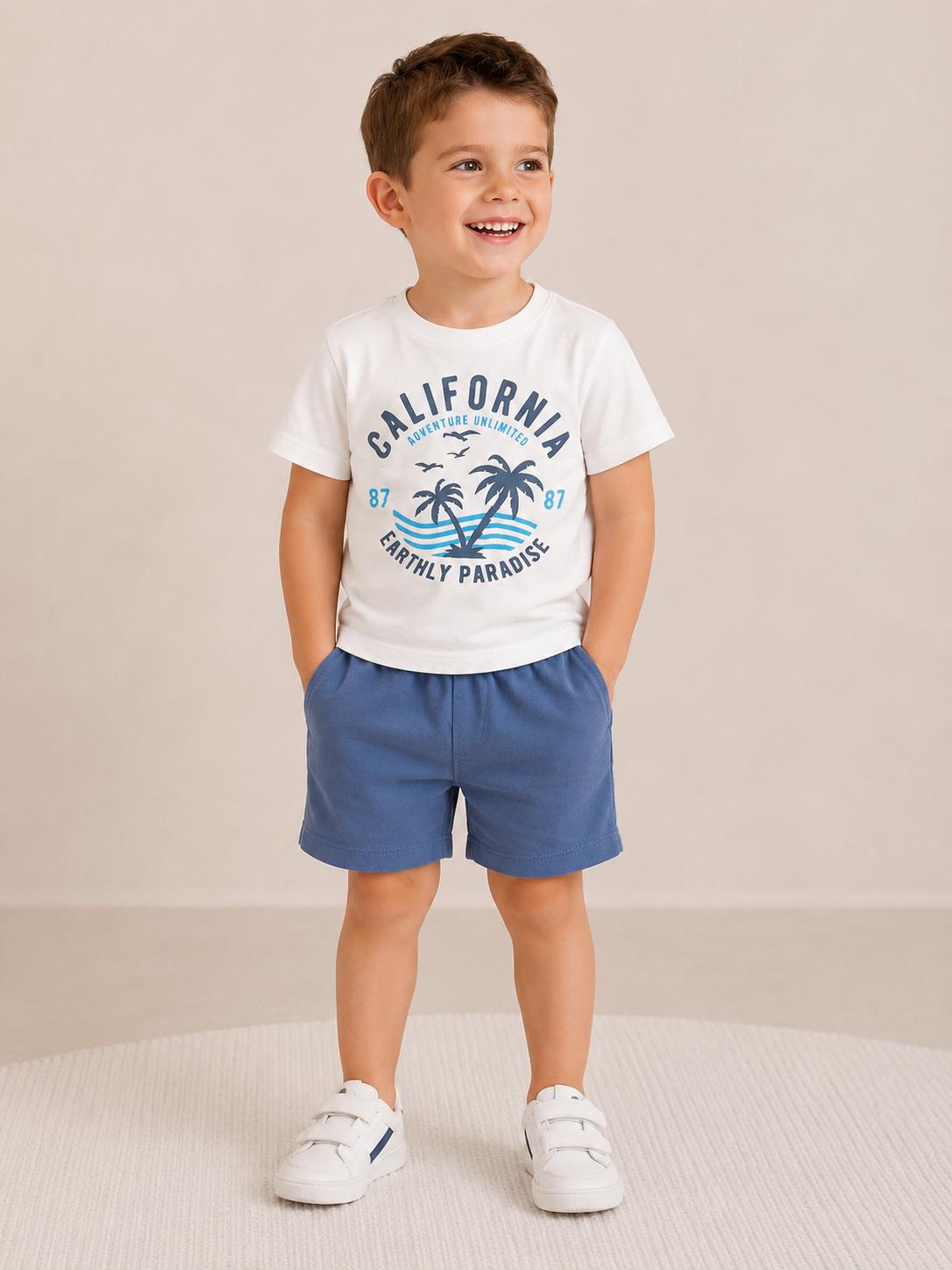 Conjunto California niño