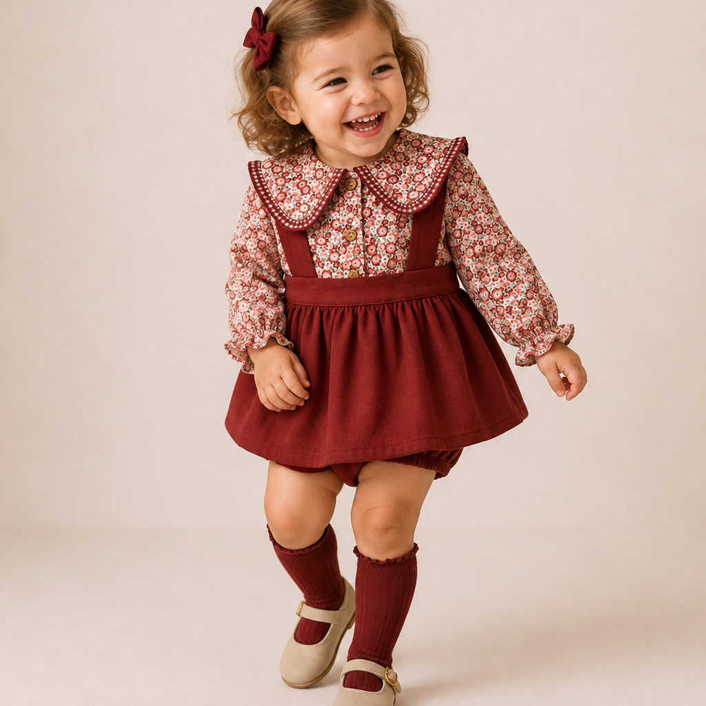 Ranita con volante Cereza · Confecciones Popys
