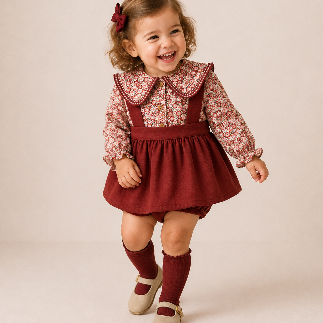 Ranita con volante Cereza · Confecciones Popys