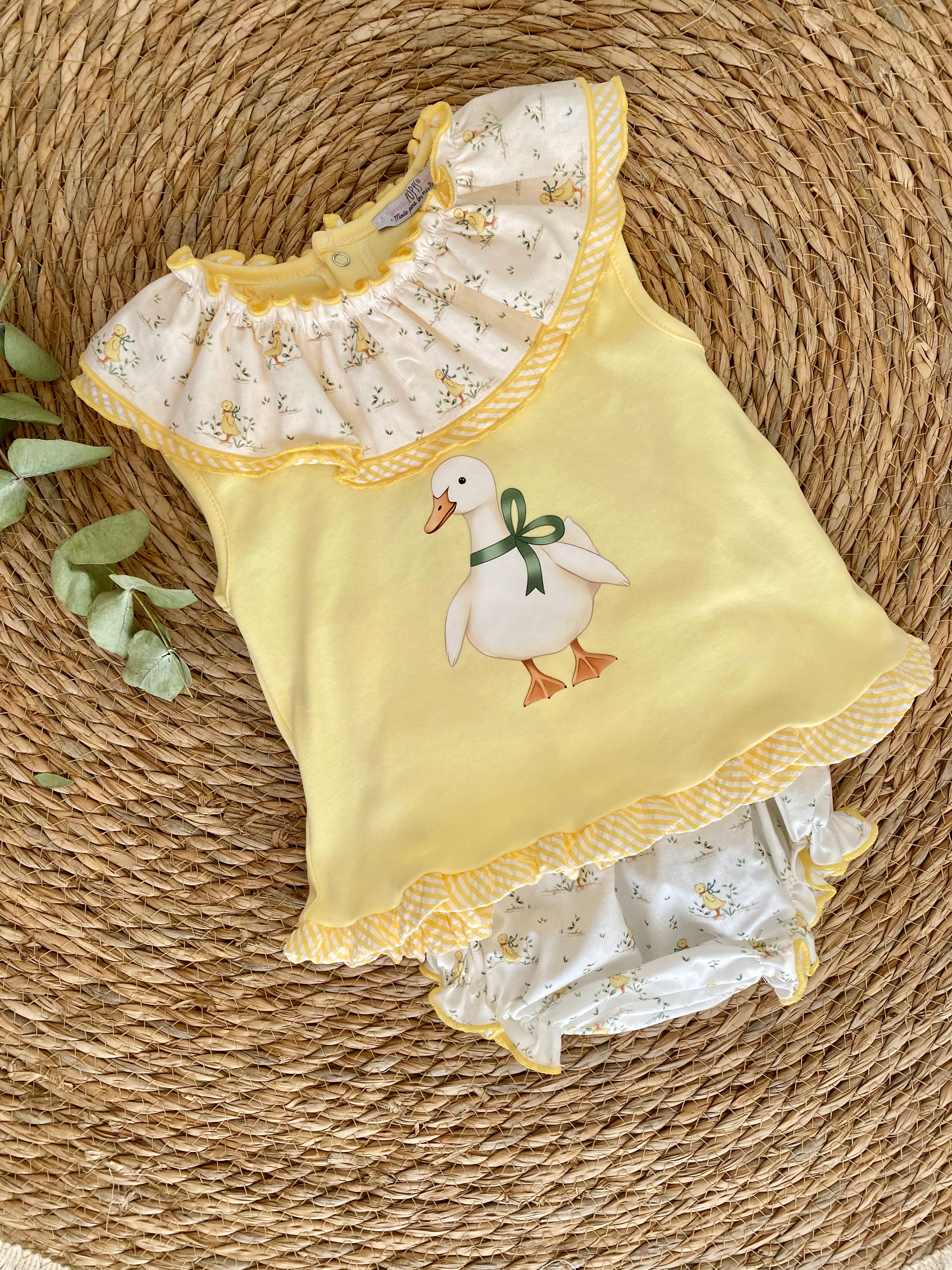 Conjunto niña Familia Pato