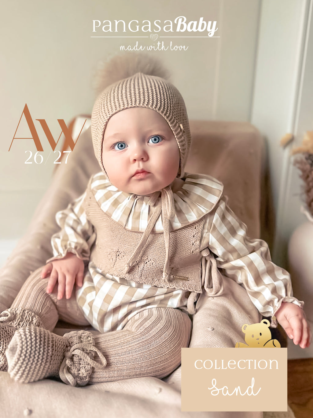 Pelele Arena · Colección Sand · Pangasa Baby