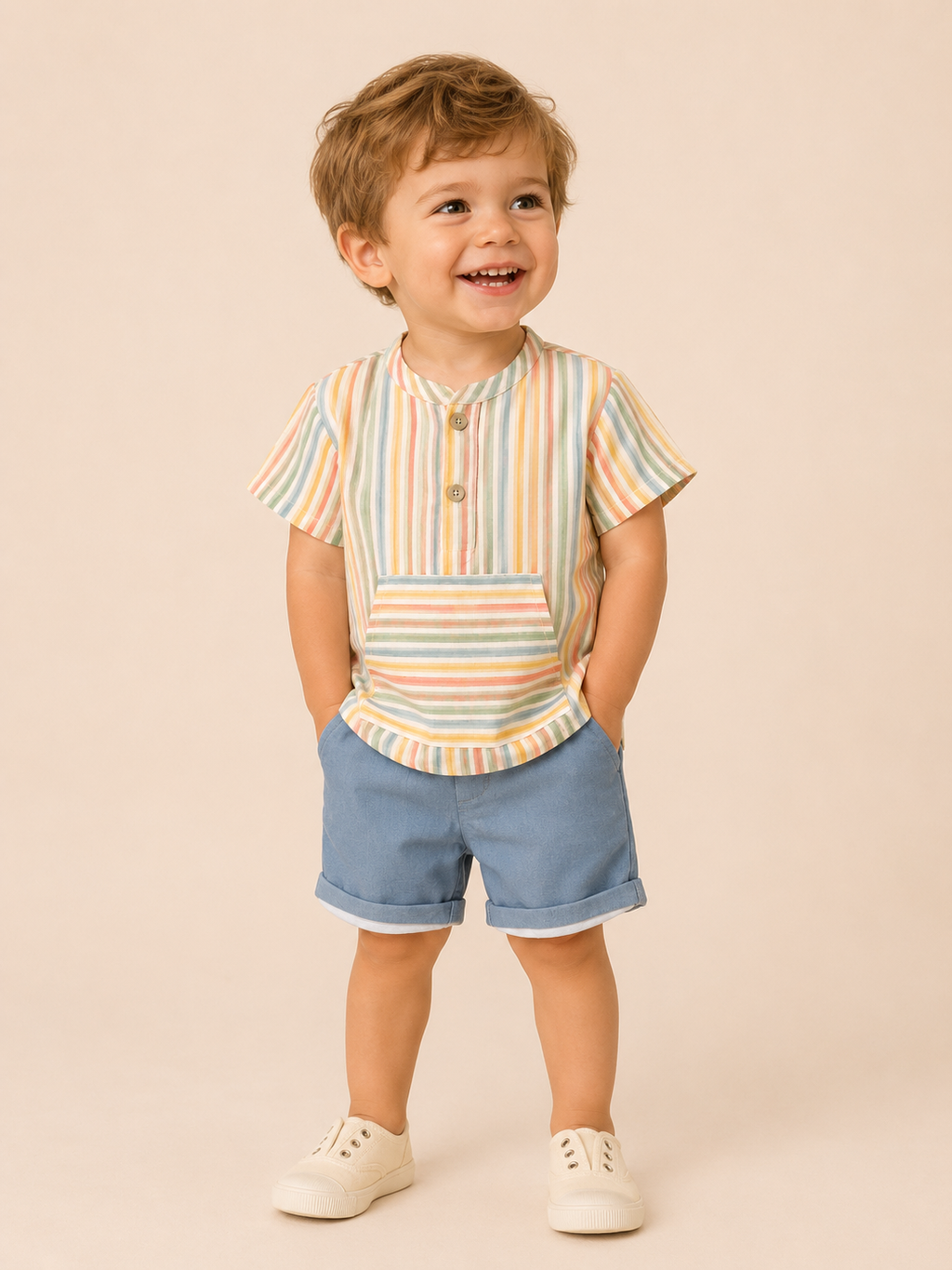 Conjunto Rayas Popys