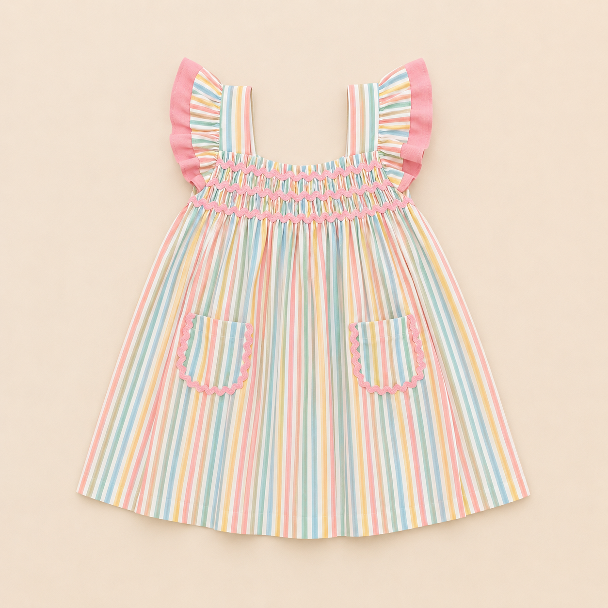 Vestido Rayas Popys