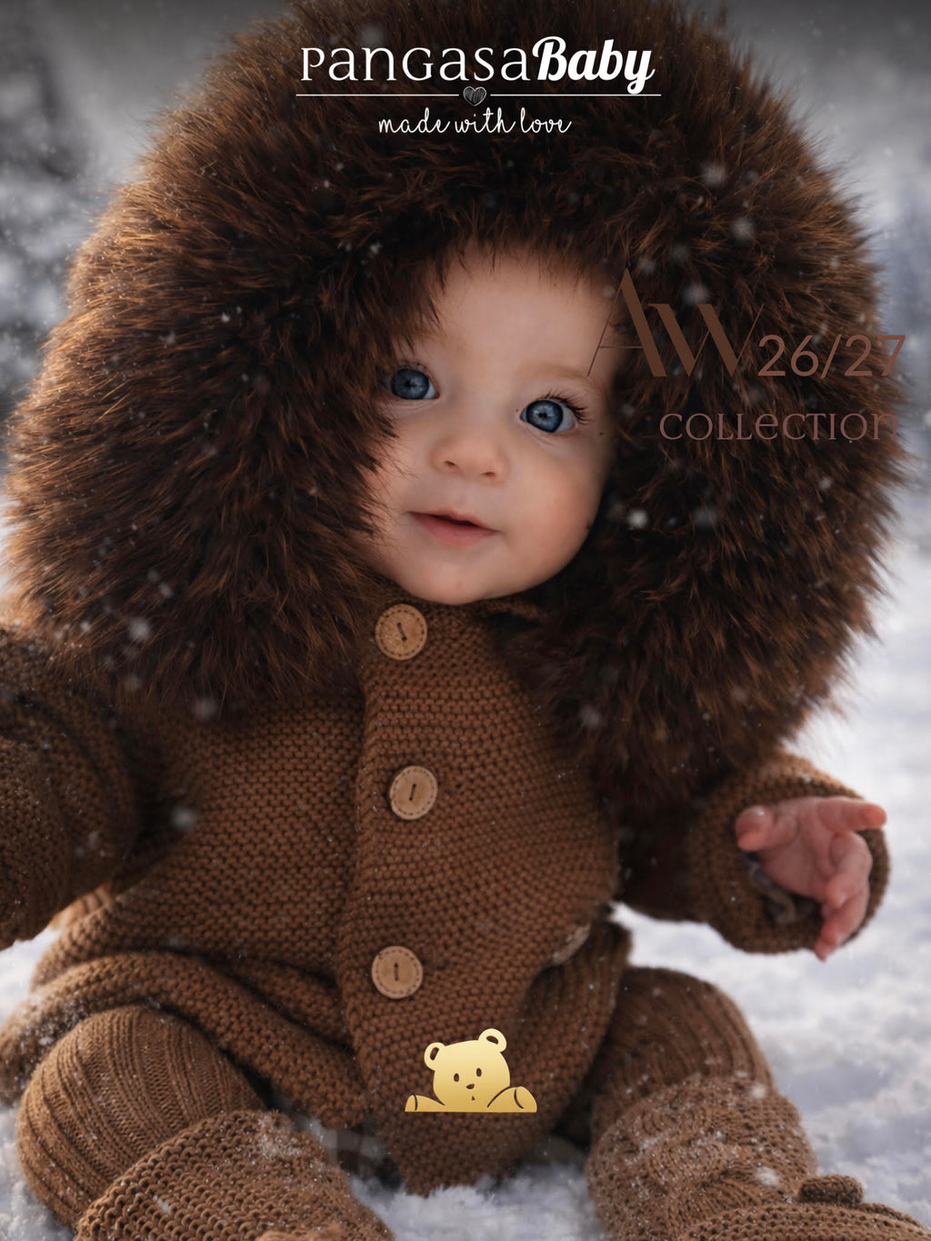 Trenka Luxury Chocolatte pelo - Pangasa Baby