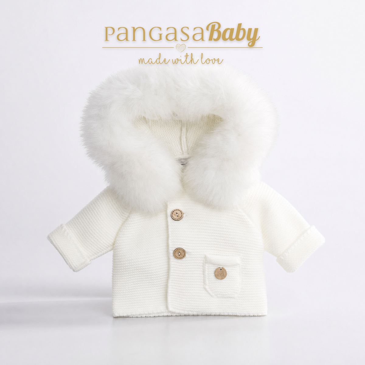 Trenka Luxury Pelo Marfil - Pangasa Baby
