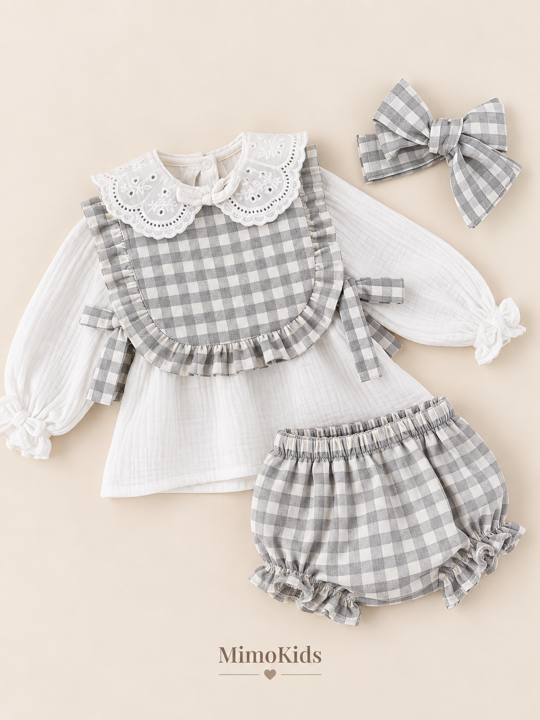 Baberola + braguitas Marengo • Confecciones Popys