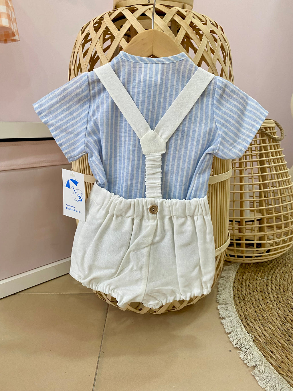 Conjunto niño tirantes