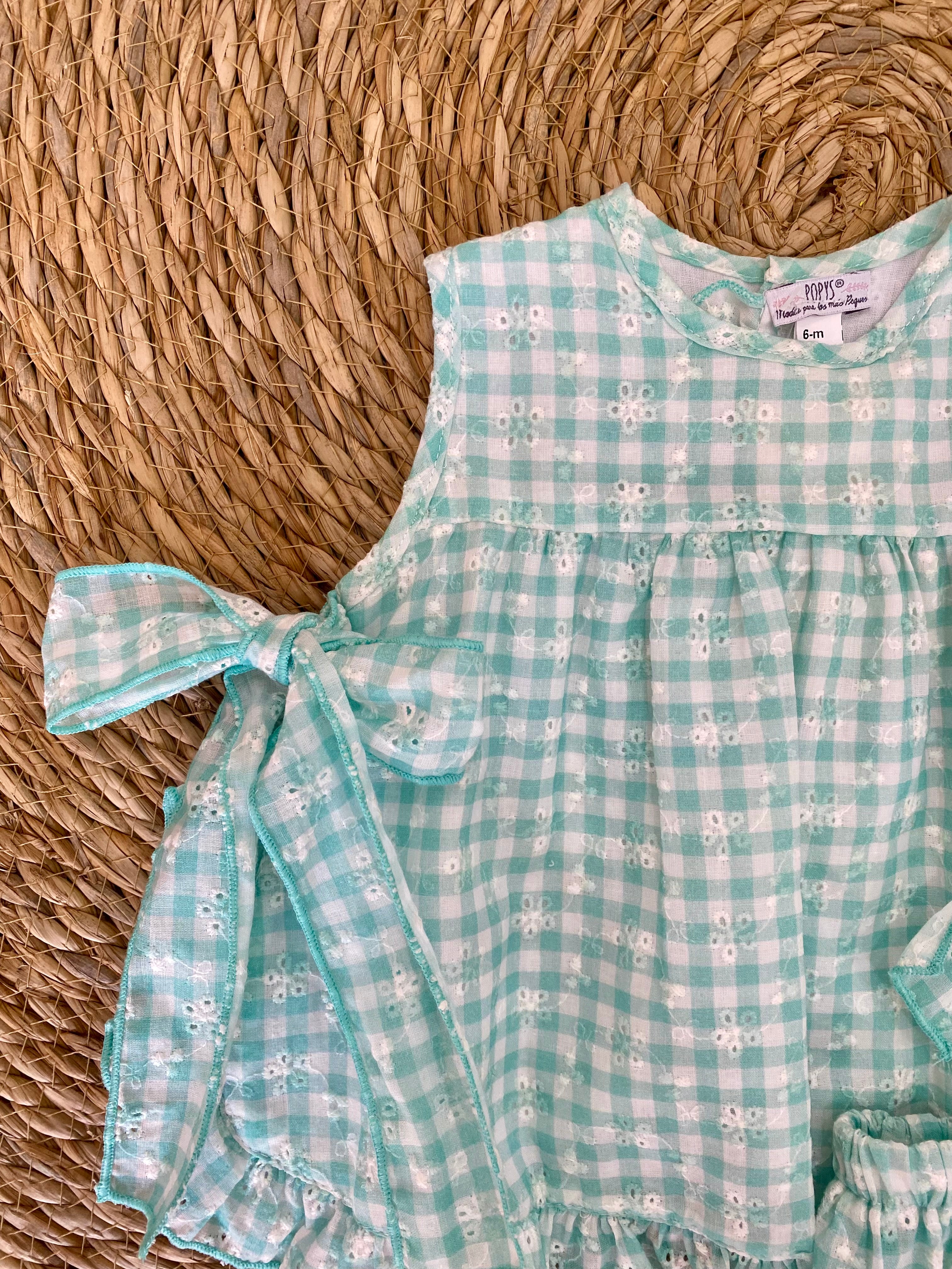 Jesusito bebé cuadros verde