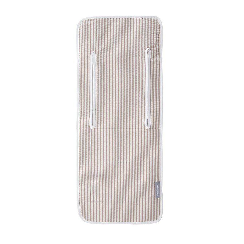 COLCHONETA SILLA UNIV.RECTA DERBY BEIGE 30x80x1 CM